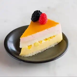 Mango & Guava Mousse Cake.