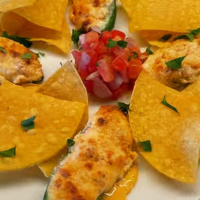 Chorizo Stuffed Jalapenos.