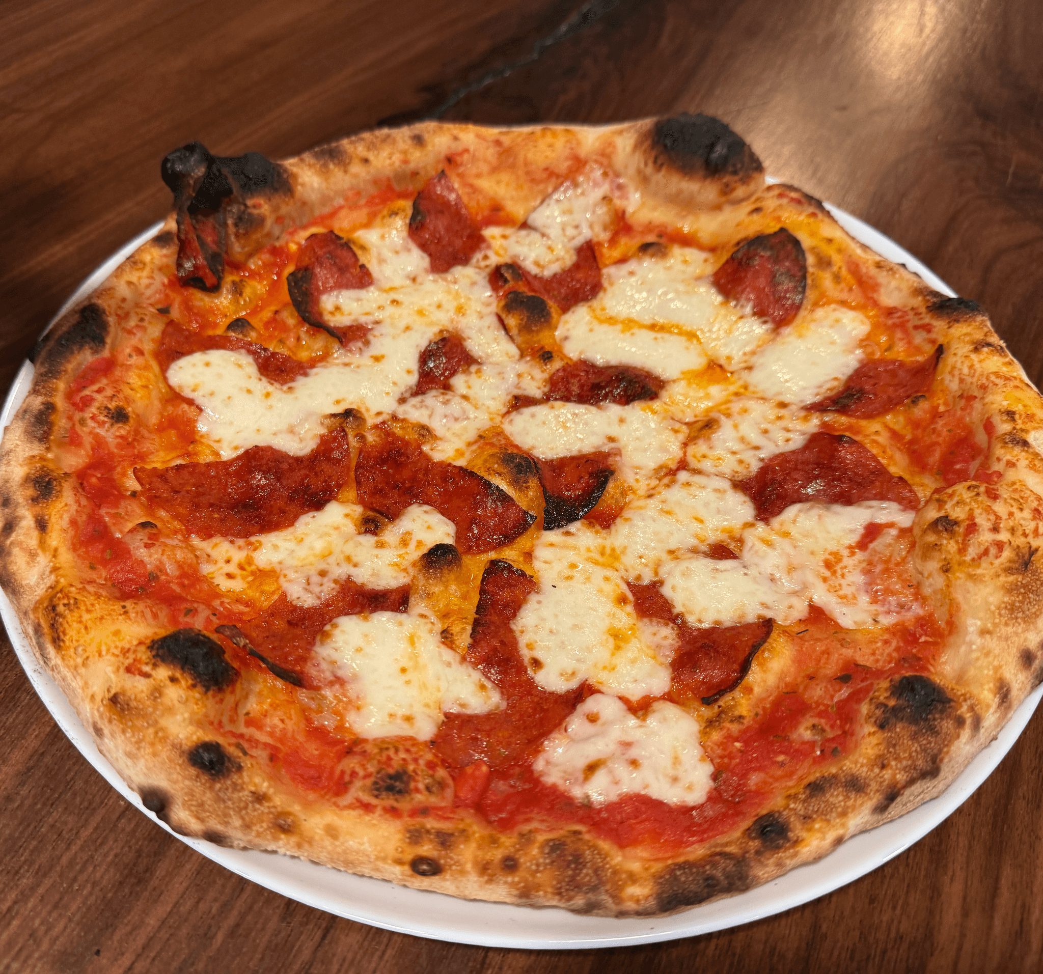 12" Pepperoni Pizza.
