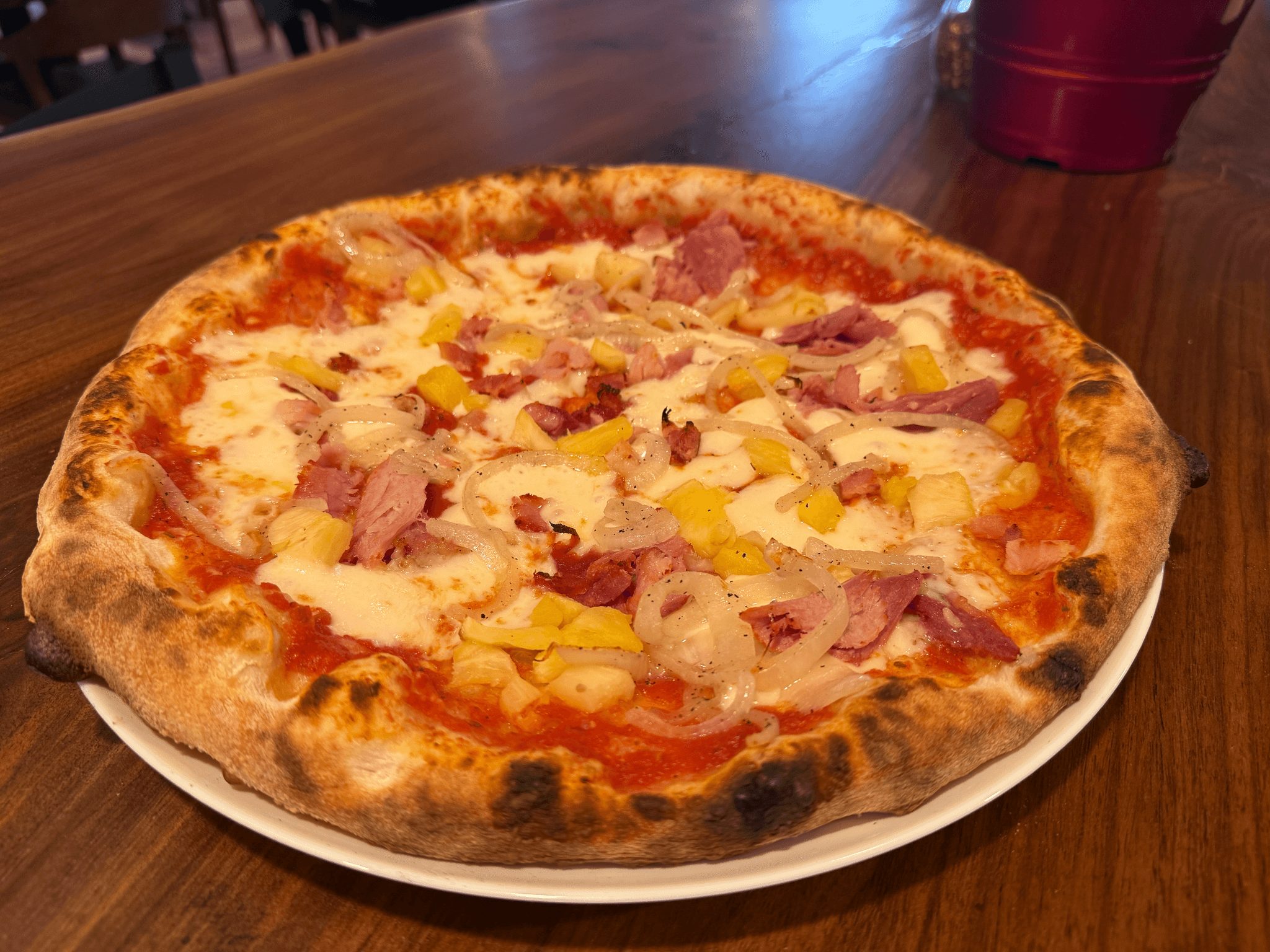 12" Hawaiian.