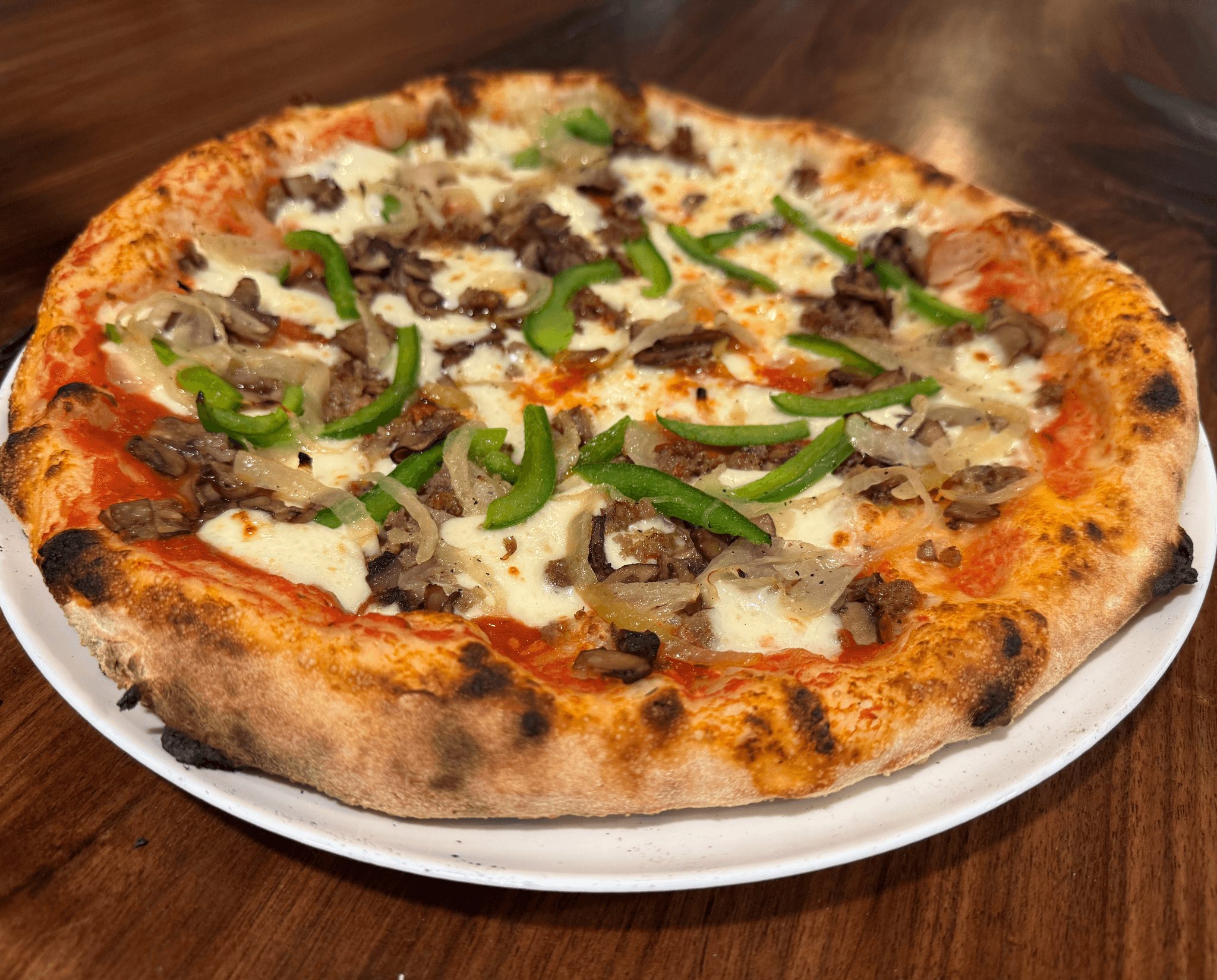 12" Supreme Pizza.