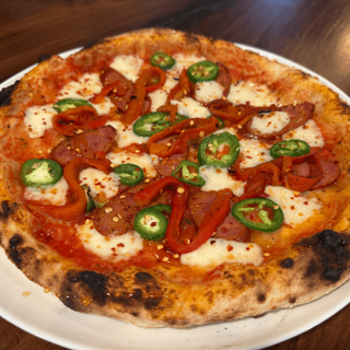 12" Andouille Inferno Pizza
