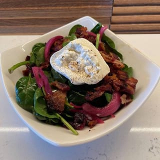 Spinach & Burrata Salad
